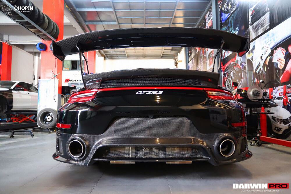 2016 - 2018 Porsche 911 991.2 Carrera/Targa 4/4S GT2RS Style Rear Bumper